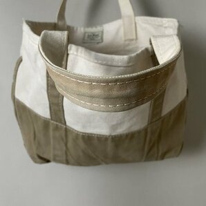 ★USA製 定価12,650円 L.L.Bean × BEAMS エルエルビーン × ビームス DEEP BOTTOM BOAT AND TOTE ボートアンドトート キャンバス バッグの画像8