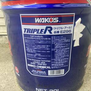WAKO'S ワコーズ トリプルアール TR-50 15w-50 E296 20L ペール缶 の画像3