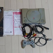 動作確認済 初期型 PlayStation本体（SCPH-1000） PS1 プレイステーション プレステ_画像2