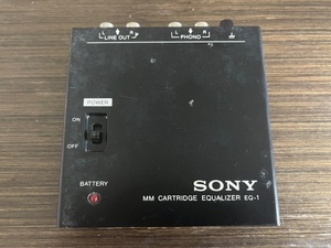 SONY EQ-1 MMカートリッジイコライザー ジャンク