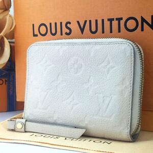 Louis Vuitton ルイヴィトン ポルトフォイユ スクレット コンパクト 折り財布 モノグラム アンプラント ネージュ 白 ホワイト系 M93432 