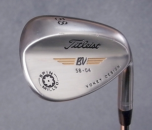 【58-04】VOKEY ボーケイ SM2009 ツアークローム S200 ψf800