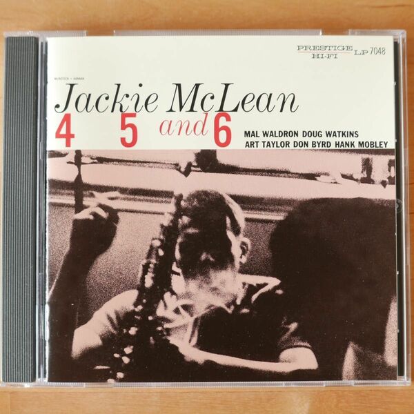 4, 5 & 6 Jackie Mclean (ジャッキー・マクリーン) 