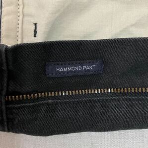 USA製 Polo Ralph Lauren HAMMOND PANTチノパンツ チノパン 2タック 32×32 ラルフローレン ポロチノ BLACK の画像4