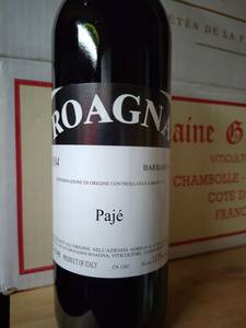 ロアーニャ.バルバレスコ・パイエ 2004.750ml.Roagna.Barbaresco Paje 2004.