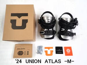 24 UNION ATLAS Mサイズ スノーボード　バインディング