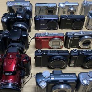 29点 まとめ Canon Nikon Panasonic SONY PowerShot COOLPIX LUMIX 他 コンパクトデジタルカメラ まとめ コンデジ 大量 セット C020の画像5