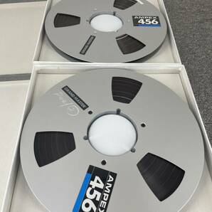 AMPEX オープンリールテープ 4本 467 メタルリール2本セットの画像4