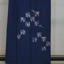 刺繍遣い　正絹付下げ訪問着　お茶席　卒業式　セミフォーマル　155cm　k118_画像3