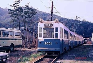 [ railroad photograph ] southern sea electro- iron Wakayama . road line mo2001 [0005470]