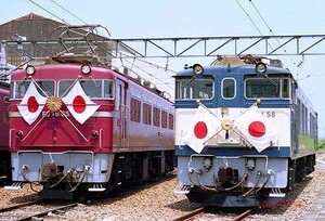 [ railroad photograph ]ED76 55&EF64 58 [9004864]