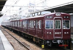 【鉄道写真】阪急電鉄神戸線3000形3007 [0007783]