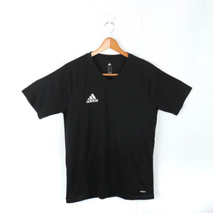 アディダス 半袖Tシャツ Vネック クライマクール スポーツウエア 大きいサイズ メンズ Oサイズ ブラック adidas