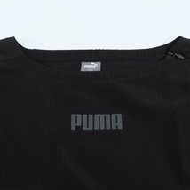 プーマ 半袖Tシャツ トップス カットソー スポーツウエア ジムウエア レディース XLサイズ ブラック PUMA_画像4