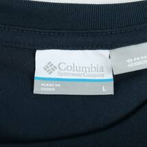 コロンビア 長袖Ｔシャツ トップス カットソー スポーツウエア アウトドア レディース Lサイズ ネイビー Columbia_画像3