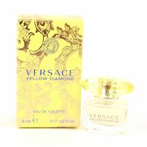 ヴェルサーチ ミニ香水 イエローダイアモンド オードトワレ EDT 未使用 フレグランス レディース 5mlサイズ VERSACE_画像1