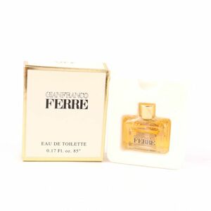  Jean franc ko*fere Mini perfume o-teto crack EDT unused fragrance PO lady's 5ml size GIANFRANCO FERRE