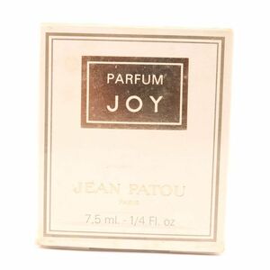 ジャンパトゥ ミニ香水 ジョイ JOY パルファム 未使用 フレグランス レディース 7.5mlサイズ Jean PATOU