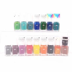 pi-e- nail color unused 16 point set together large amount cosme manicure lady's pa