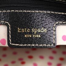 ケイトスペード トートバッグ レザー 肩掛け ショルダーバッグ ブランド 鞄 カバン 黒 レディース ブラック Kate Spade_画像5