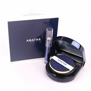  Agata foundation / lip gloss fitting Touch make-up kit cosme lady's AGATHA