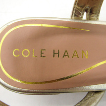 コールハーン サンダル ストラップ ブランド 靴 シューズ レディース 6.5サイズ ゴールド COLE HAAN_画像3