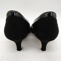 ピシェ アバハウス パンプス ラウンドトゥ ブランド 靴 シューズ 日本製 黒 レディース 35サイズ ブラック Piche Abahouse_画像5