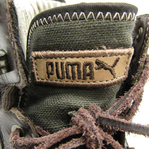 プーマ スニーカー ハイカット トレッキングブーツ 靴 シューズ レディース 23.5サイズ カーキ PUMA_画像3