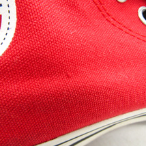 コンバース スニーカー ハイカット オールスターHI 1401 靴 シューズ 赤 メンズ 26.5サイズ レッド CONVERSE_画像7