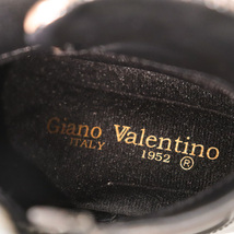 ジアーノバレンティノ ショートブーツ 本革 レザー ブランド 靴 シューズ レディース 35サイズ グレー Giano Valentino_画像3