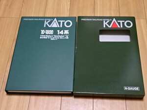 KATO 10-1800 寝台特急 さくら・はやぶさ/富士 14系 車両ケース [説明書付]