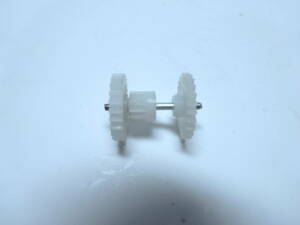  Plarail exchange parts recent model power unit inside part gear white 24 tooth +10 tooth +24 tooth USED