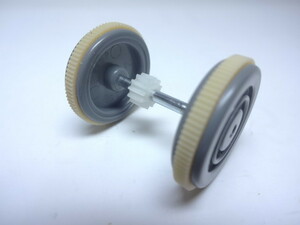  Plarail exchange parts power car gear attaching wheel gray Pinion gear white 12 tooth USED②