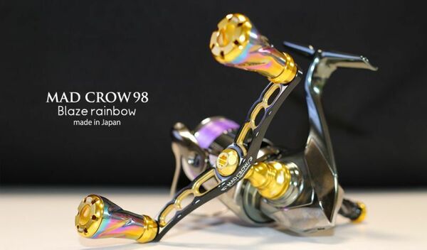 ★新品未使用★　LAST 1点　Squidmania スクイッドマニア MAD CROW 98 Wアルマイト加工　フォルテ + カスタムバランサーセット　シマノ用