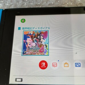 ソフト付き Nintendo Switch 本体一式 HAC-001 ディスガイア６ おまけ付き 動作品 送料無料 の画像9