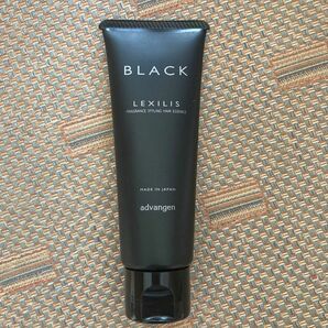 LEXILIS BLACK レキシリス ブラック フレグランス スタイリング ヘアエッセンス 80g バニラの香り 男女兼用