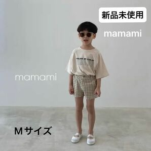 【新品未使用】半袖Tシャツ 韓国子供服 mamami ベージュ