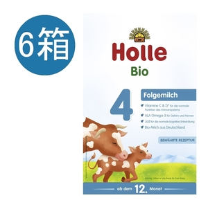  бесплатная доставка 6 шт. комплект ho reHolle корова органический мука молоко Step 4 (12 месяцев ~) 600g