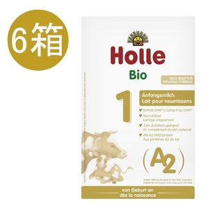 Установить 6 кусочков Holle Organic A2 порошкообразного молока Шаг 1 (0 месяцев ~) 400G