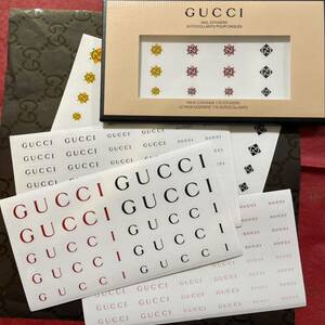 GUCCI ノベルティ ネイルシール