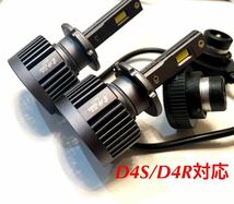 D4S D4R HID LED 変換 ヘッドライト バルブ 爆光 ポン付け 雷神 バルブ 送料無料 最新 19000lm キャンセラー内蔵 ライト 55w 35w 可能_画像1