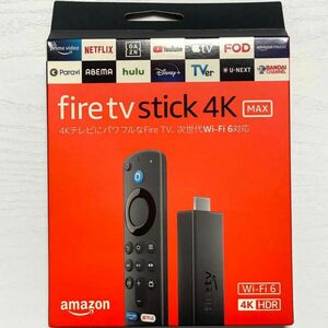 Amazon アマゾンファイヤーTVスティック4Kマックス　Fire TV Stick 4K Max Alexaリモコン欠品