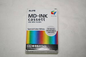 * ALPS Alps * бумага для Special цвет белый микро dry чернила кассета лента [ MDC-SCWH ]