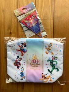 東京ディズニーランド40周年・スーベニアバッグ・ガーランド「新品・未開封品」