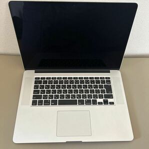 【ジャンク】Apple MacBook Pro 15.4inch 2015/Core i7 2.5GHz/SSD512GB/メモリ16GBの画像1