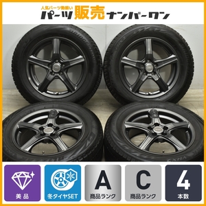 【美品】トップラン 16in 6.5J +46 PCD100 ブリヂストン ブリザック VRX2 215/60R16 レガシィ SJフォレスター スタッドレス 交換用 即納可