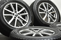 【美品 バリ溝】SR 17in 7J +53 PCD114.3 ダンロップ ウィンターマックス SJ8 225/65R17 CR-V レガシィアウトバック CX-5 エクストレイル_画像2