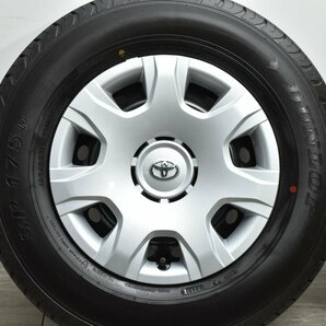 【1円～】【新車外し】トヨタ 200 ハイエース 純正 15in 6J +35 ダンロップ SP175N 195/80R15 LT レジアスエース ワイド スーパーGLの画像5