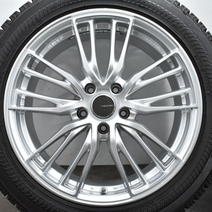 【程度良好品】REIGNER 18in 8J +35 PCD114.3 ブリヂストン ブリザック RFT 225/50RF18 225/50R18 V37 スカイライン Z34 フェアレディZの画像5