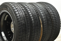 【美品】Weds 14in 4.5J +45 PCD100 ヨコハマ ブリヂストン 155/65R14 N-BOX N-ONE デイズ アルト ワゴンR タント ムーヴ ミラ 軽自動車用_画像7